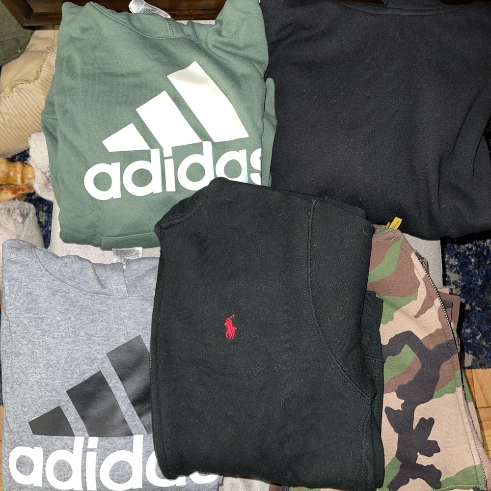 Adidas Green Men's Sweater